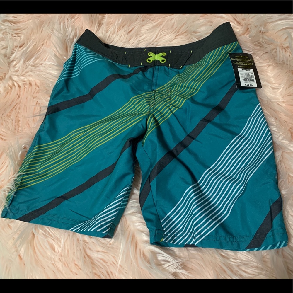 Boys 13 Husky Art Class Swim Trunks